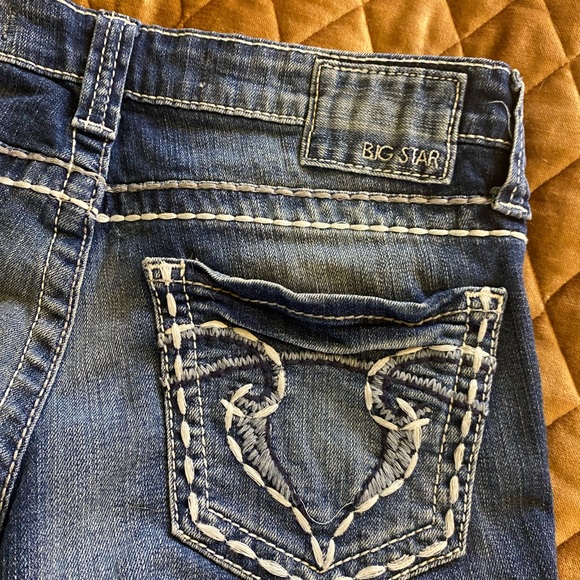 Big Star Sweet Ultra-Low Rise crop jeans - Picture 4 of 11